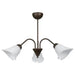 CHANDELIER 3XE27 60W PATINA LIGHTSTYLE RAVELO - Полилеи<<<Вътрешно осветление<<<Мебели и интериор<<<Praktiker
