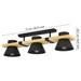 CHANDELIER 3XE27 BLACK EGLO MACCLES - Полилеи<<<Вътрешно осветление<<<Мебели и интериор<<<Praktiker