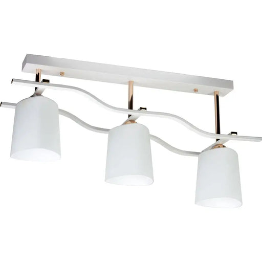 CHANDELIER 3XE27 BRASS INTO LISA - Полилеи<<<Вътрешно осветление<<<Мебели и интериор<<<Praktiker