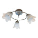CHANDELIER 3XE27 CHROME G PURALUX - Полилеи<<<Вътрешно осветление<<<Мебели и интериор<<<Praktiker&&&Полилеи<<<Вътрешно