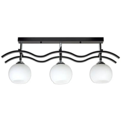 CHANDELIER 3XE27 CHROME INTO ROY - Полилеи<<<Вътрешно осветление<<<Мебели и интериор<<<Praktiker