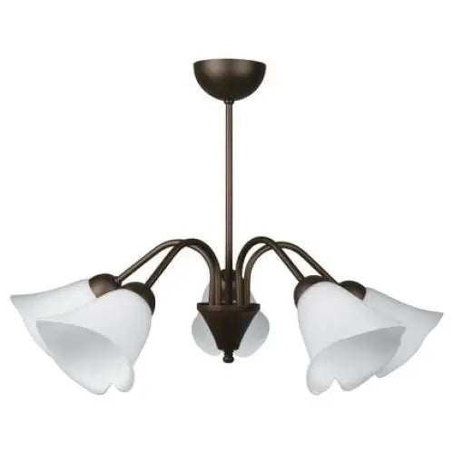 CHANDELIER 5XE27 60W PATINA LIGHTSTYLE RAVELO - Полилеи<<<Вътрешно осветление<<<Мебели и интериор<<<Praktiker
