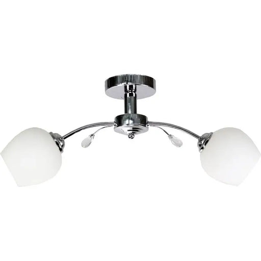 CHANDELIER DEVORA 2XE27 INTO - Полилеи<<<Вътрешно осветление<<<Мебели и интериор<<<Praktiker&&&Полилеи<<<Вътрешно