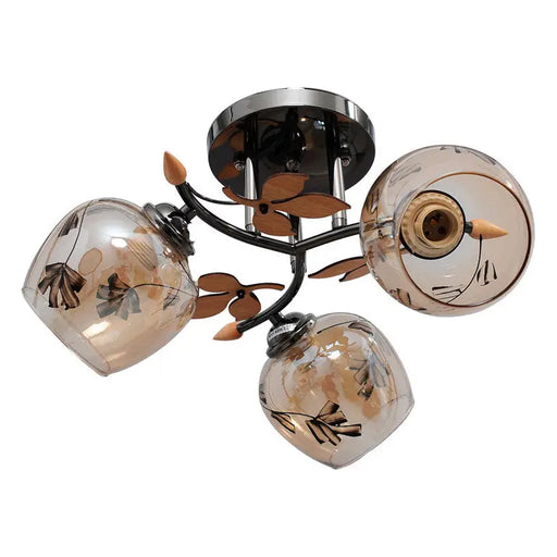 CHANDELIER GRAPHITE 3XE27 NG NG - Полилеи<<<Вътрешно осветление<<<Мебели и интериор<<<Praktiker&&&Полилеи<<<Вътрешно