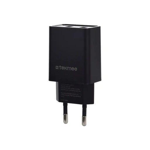 CHARGED FROM EL. NETWORK 2 X USB 5V/2.4A TEKMEE FAST CHARGE - Зарядни устройства<<<Батерии и