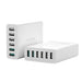 Charger 6x USB Blitzwolf BW-S15 QC 3.0 60 W (white) - mains chargers<<<Chargers<<<GSM Accessories<<<InnproXML
