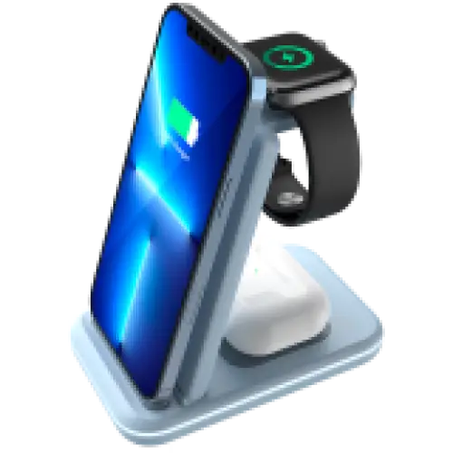 Charger CANYON CNS-WCS304BL - Аксесоари за смартфон<<<Аксесоари<<<TechMart&&&Аксесоари за смартфон<<<Телефони и