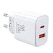 Charger Flash Joyroom JR-TCF05 (EU) 20W A + C (white) - mains chargers<<<Chargers<<<GSM Accessories<<<InnproXML