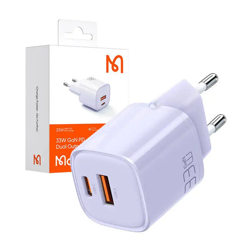 Charger GaN 33W Mcdodo CH-0155 USB-C USB-A (purple) - mains chargers<<<Chargers<<<GSM Accessories<<<InnproXML