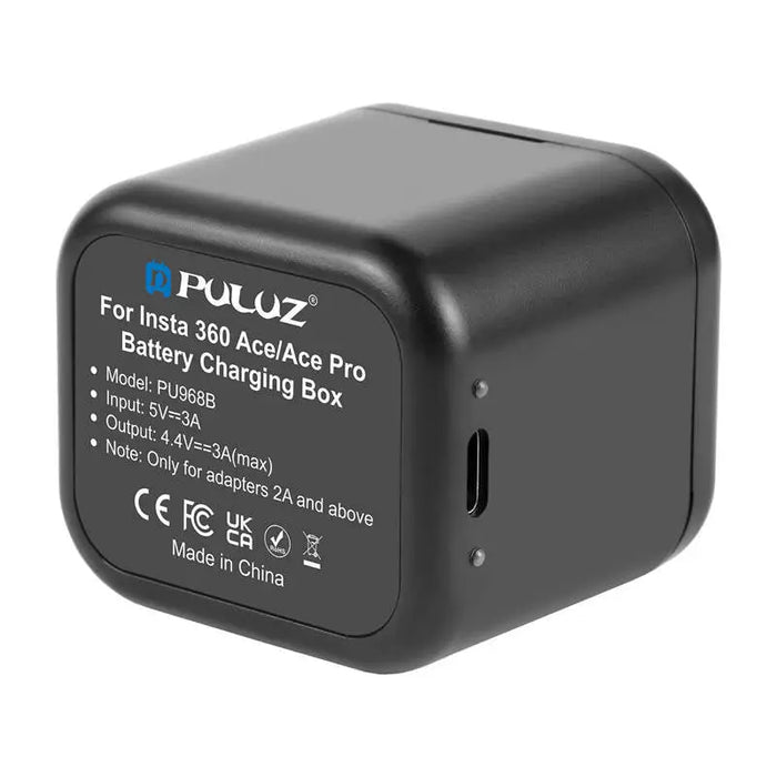 Charger + memory card case PULUZ for Insta360 Ace / Ace Pro / Ace Pro 2 - For sports cameras<<<Accessories<<<Photo