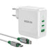 Charger MOKiN PD140W 2C1A GaN 2xUSB-C 1xUSB-A (black) - mains chargers<<<Chargers<<<GSM Accessories<<<InnproXML