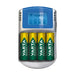 Charger + Rechargeable Batteries Varta -POWERLCD (1 Unit) - Електроника Батерии<<<Компютри|