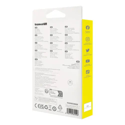 Charging Cable 3w1 Baseus USB to USB-C USB-M Lightning 3,5A 1,1m (White) - Combo Cables<<<USB cables<<<GSM