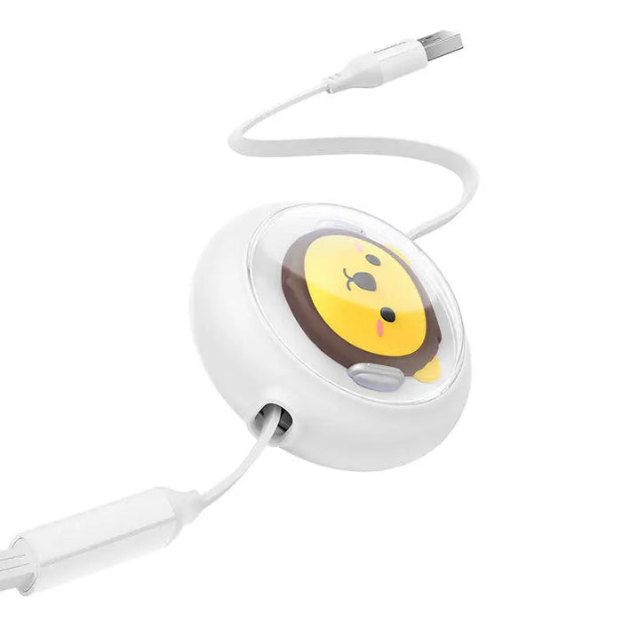 Charging Cable 3w1 Baseus USB to USB-C USB-M Lightning 3,5A 1,1m (White) - Combo Cables<<<USB cables<<<GSM