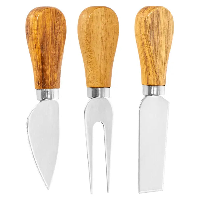 CHEESE SET 4 PIECES BRIO ACCACIA - Дъски ножове и белачки<<<Домашни потреби<<<Кухня<<<Praktiker