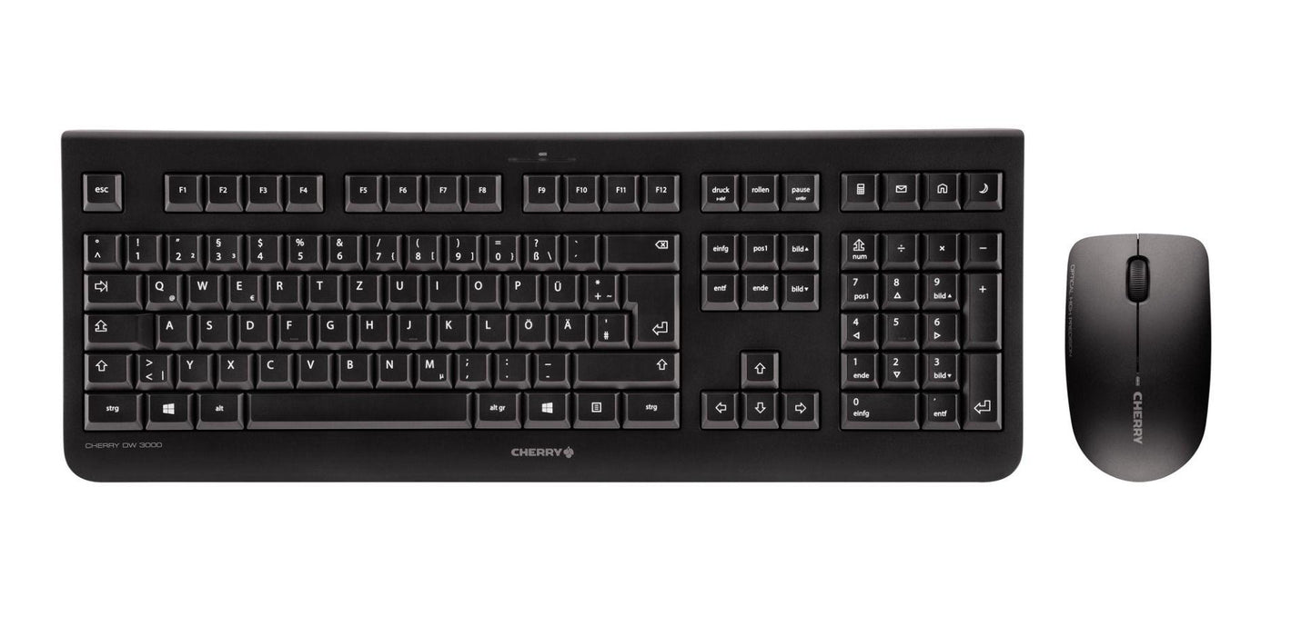 Cherry DW3000 Keyboard and Mouse KEY-JD-0710EU-2 - Клавиатури<<<Компютърна