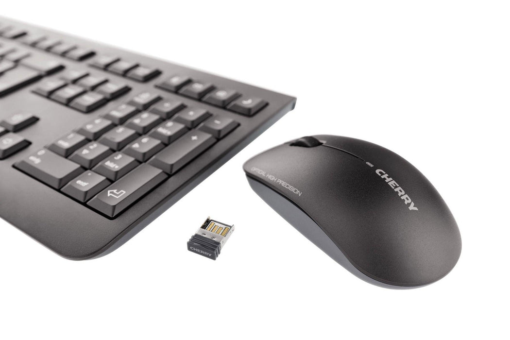 Cherry DW3000 Keyboard and Mouse KEY-JD-0710EU-2 - Клавиатури<<<Компютърна