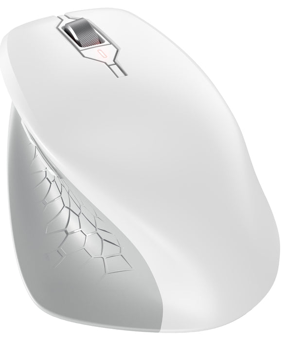 CHERRY Stream ergonomic silent mouse Comfort, 6 leg, 4000dpi, white