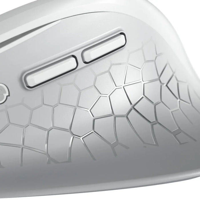 CHERRY Stream ergonomic silent mouse Comfort, 6 leg, 4000dpi, white