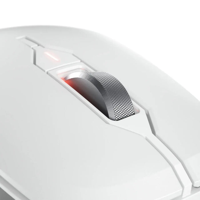 CHERRY Stream ergonomic silent mouse Comfort, 6 leg, 4000dpi, white
