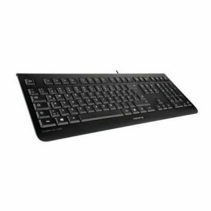 Keyboard Cherry JK-0800FR-2 Black Spanish Qwerty AZERTY