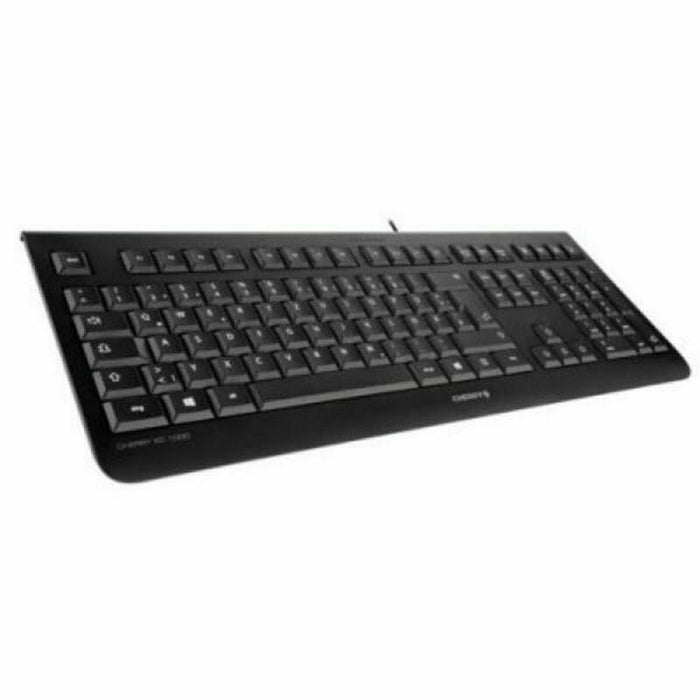Keyboard Cherry JK-0800FR-2 Black Spanish Qwerty AZERTY