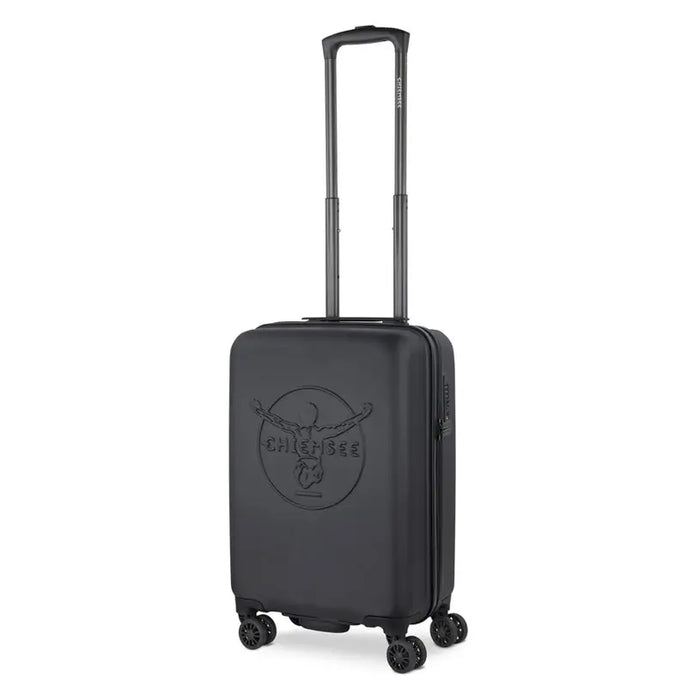 CHIEMSEE JUMPER S HARD WHEEL SUITCASE BLACK - Куфари и пътни чанти<<<Къмпинг<<<Градина<<<Praktiker&&&Куфари и пътни