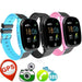 Children smart watch WP41 waterproof IP67 real GPS chip tracker camera SOS button - Smart Watches