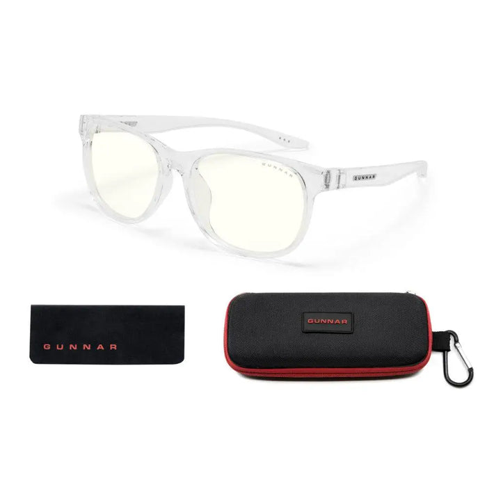 Children’s computer glasses GUNNAR Rush Kids 12+ Clear Natural Crystal - Компютърни и геймърски очила<<<Геймърска