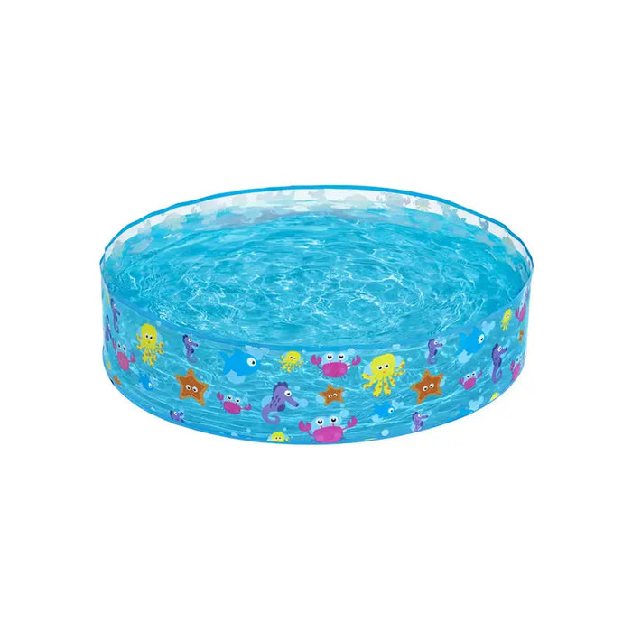CHILDREN’S POOL F122X25CM BESTWAY 55028 - Надуваеми басейни<<<Басейни плажни артикули и оборудване<<<Градина<<<Praktiker