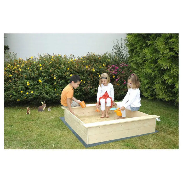 CHILDREN’S SANDBOX WITH COVER SOULET 118X118X21CM - Детски къщи и съоръжения<<<Градина<<<Praktiker&&&Детски къщи и