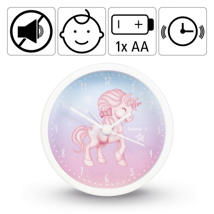 Children’s wall clock HAMA ’Magical Unicorn’ 186430 - Часовници<<<Продукти за дома<<<ValiAPI