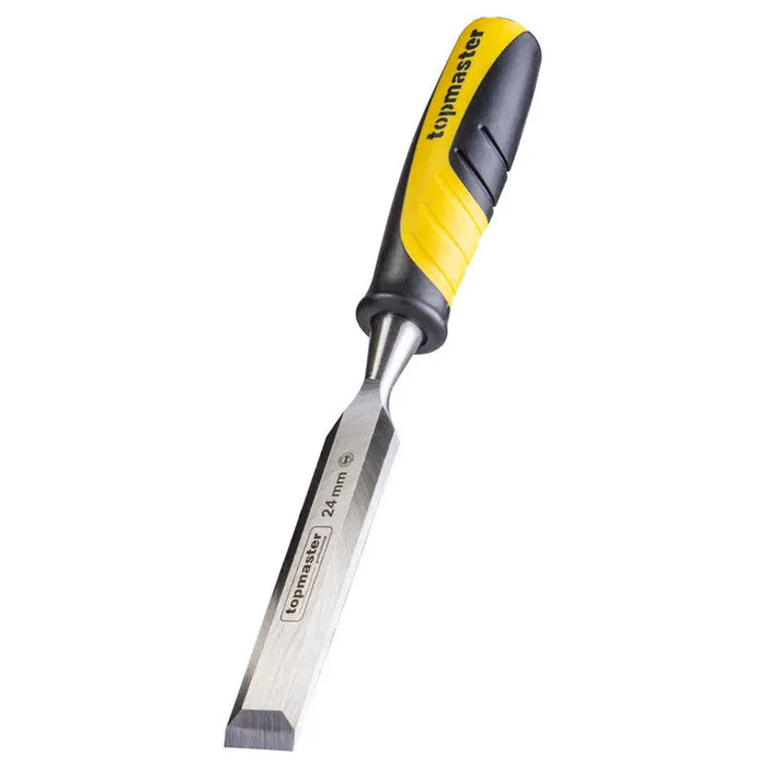 CHISEL WITH TWO-COMPONENT HANDLE WIDTH 24 MM TOPMASTER - Чукове и секачи<<<Ръчни инструменти<<<Инструменти и