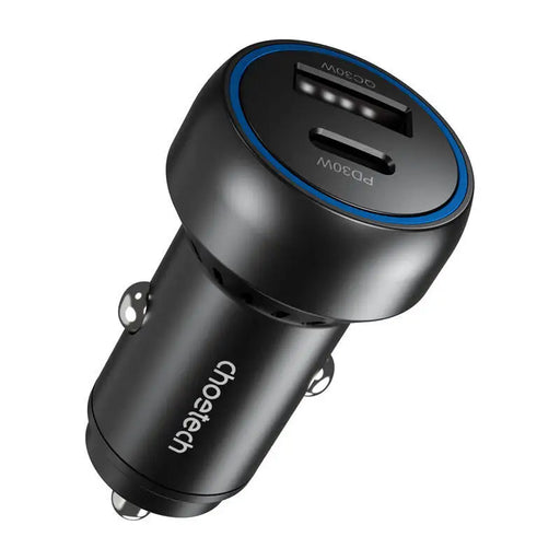 Choetech 60W 2xUSB-C + USB-A car charger (black) - Car chargers<<<Chargers<<<GSM Accessories<<<InnproXML&&&Cell phone