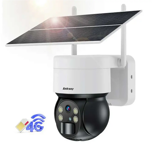 Choetech Ankway ASC006 4G PTZ solar camera with 6W solar panel - Inteligentny dom<<<HurtelXML&&&IP cameras<<<Smart