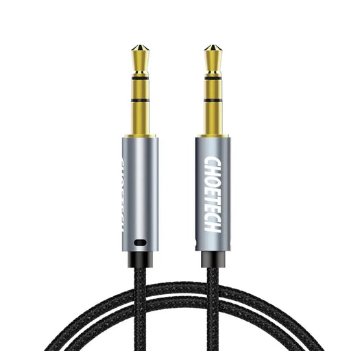 Choetech AUX002 cable mini jack 3.5mm (male) / mini jack 3.5mm (male) 1.2m - black - Audio cables<<<HurtelXML