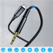 Choetech AUX007 Lighting / mini jack 3.5mm cable 1 m - black - Audio cables<<<HurtelXML
