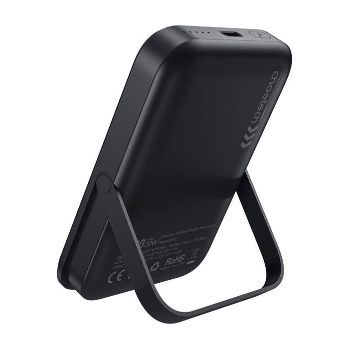 Choetech B743 10000mAh 20W PD magnetic powerbank with stand (black) - Powerbanks<<<GSM Accessories<<<InnproXML