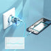 Choetech charger set Q5004 20W PD iPhone 12/13 white (2pcs) - Cell phone USB charger<<<HurtelXML