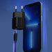 Choetech GaN USB charger Type C PD 30W black (PD5007) - Cell phone USB charger<<<HurtelXML