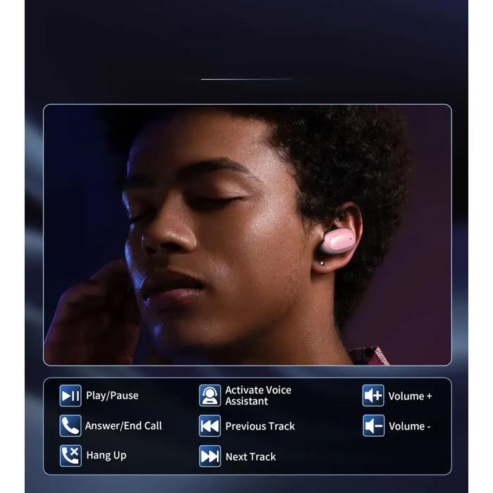 Choetech MEMS wireless TWS Bluetooth 5.3 headphones - pink - Headphones and speakers<<<HurtelXML