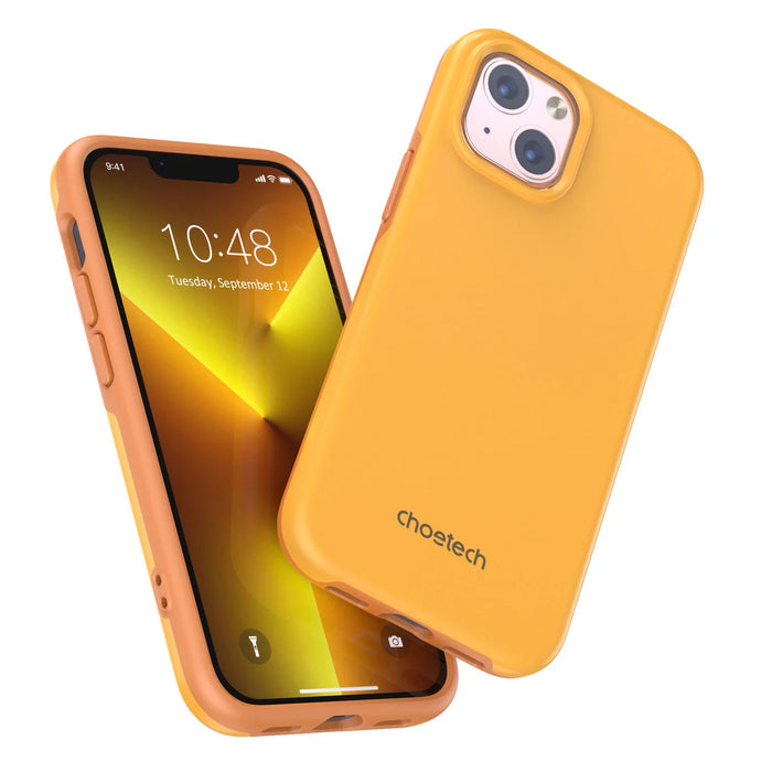 Choetech MFM Anti-drop case Made For MagSafe for iPhone 13 mini orange (PC0111-MFM-YE) - Cell phone cases