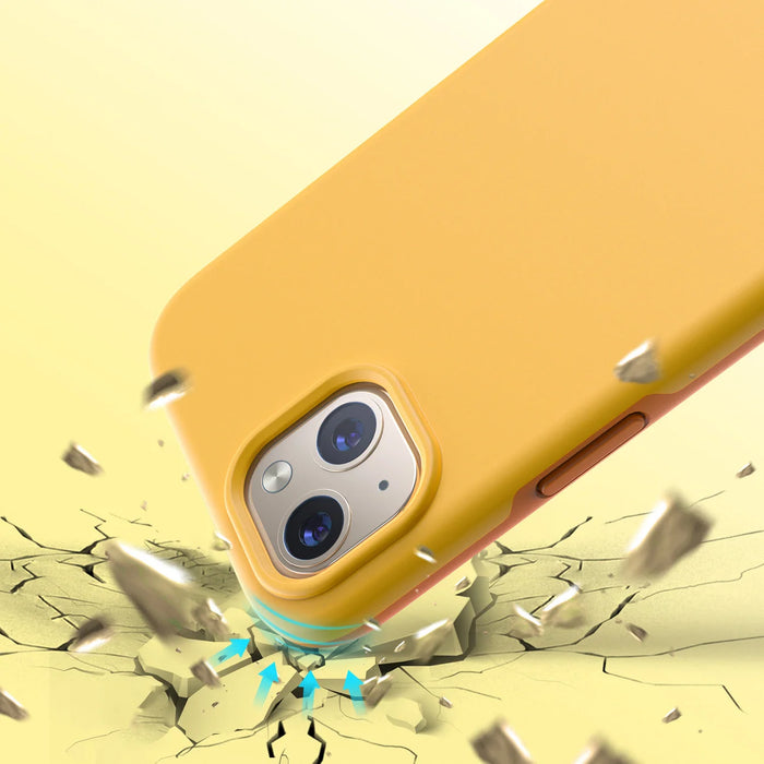 Choetech MFM Anti-drop case Made For MagSafe for iPhone 13 mini orange (PC0111-MFM-YE) - Cell phone cases