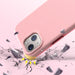 Choetech MFM Anti-drop case Made For MagSafe for iPhone 13 mini pink (PC0111-MFM-PK) - Cell phone cases
