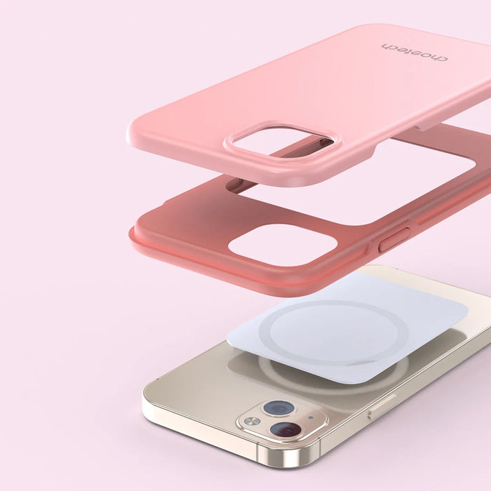 Choetech MFM Anti-drop case Made For MagSafe for iPhone 13 mini pink (PC0111-MFM-PK) - Cell phone cases