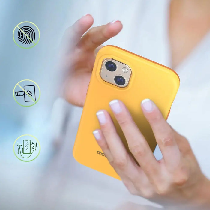 Choetech MFM Anti-drop case Made For MagSafe for iPhone 13 orange (PC0112-MFM-YE) - Cell phone cases