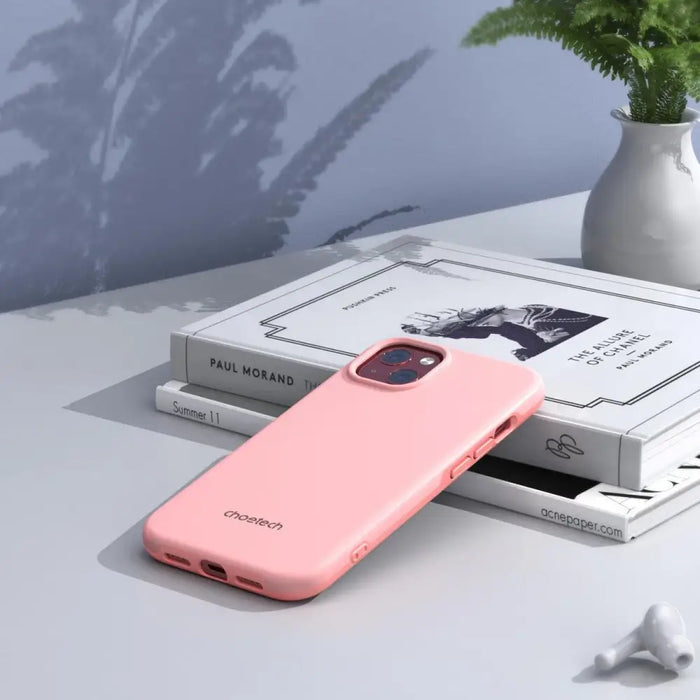 Choetech MFM Anti-drop case Made For MagSafe for iPhone 13 pink (PC0112-MFM-PK) - Cell phone cases