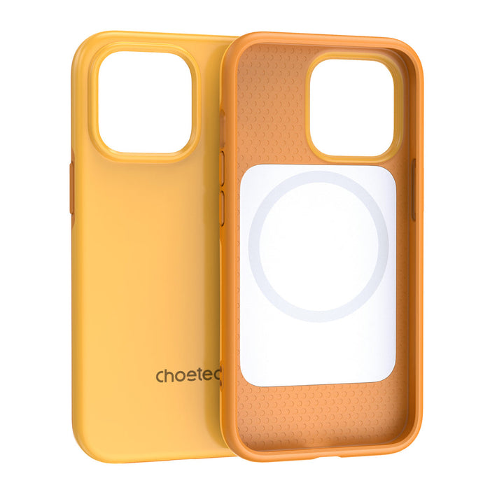 Choetech MFM Anti-drop case Made For MagSafe for iPhone 13 Pro orange (PC0113-MFM-YE) - Cell phone cases