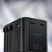 Choetech PD5009-BK GaN EU/US/UK/AU Travel Adapter 2x USB-C USB-A 65W PD - Black - Cell phone USB charger<<<HurtelXML