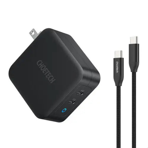 Choetech PD6008 2xUSB-C PD 100W GaN mains charger - mains chargers<<<Chargers<<<GSM Accessories<<<InnproXML